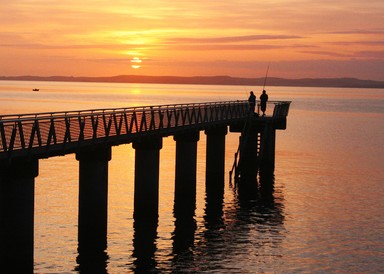  Photo was taken at Rothesay Bay at sun rise